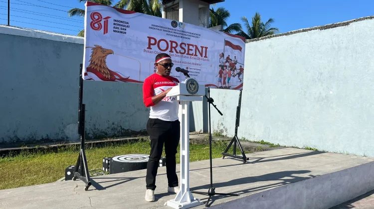 Warga Binaan dan Pegawai Rutan Masohi Bangun Sportivitas di Porseni