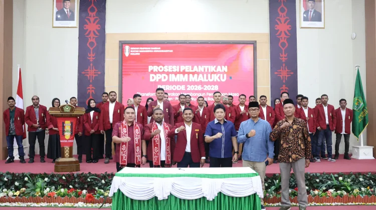 Hadiri Pelantikan, Sadali Ie Buka Raker DPD IMM Maluku Peruode 2026-2028