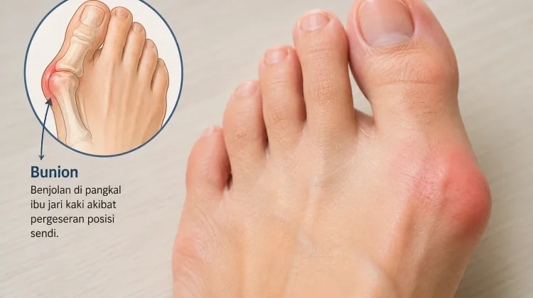 Bunion Sering Dianggap Masalah Estetika, Padahal Bisa Sebabkan Nyeri Kaki
