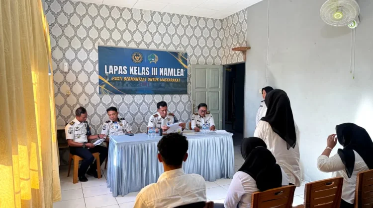 Mengenal Pemasyarakatan Lebih Dekat, Lapas Namlea Sambut 7 Peserta Magang