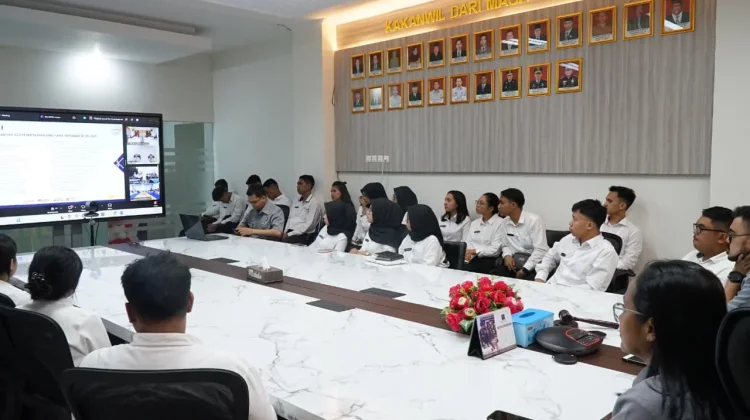 Kemenkum Maluku Tekankan Disiplin dan Etika bagi Peserta Pemagangan Nasional