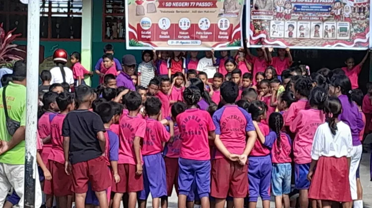 Semarak HUT RI ke-81, Sekolah di Ambon Gelar Beragam Lomba