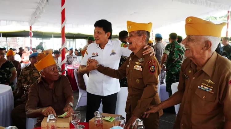 HUT Veteran Nasional, Sekda Maluku Apresiasi Pejuang Kemerdekaan