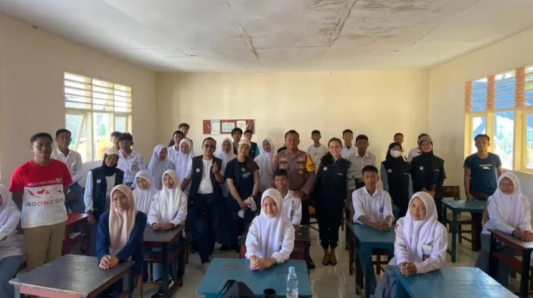 Kapolsek Banda Dukung PPI & Kawan Alam Produksi Film Dokumenter di Pulau Rhun