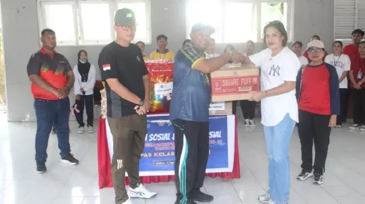 Sambut HUT Ke-81 RI, Kanwil Pas Maluku Salurkan Bansos ke Panti Sosial