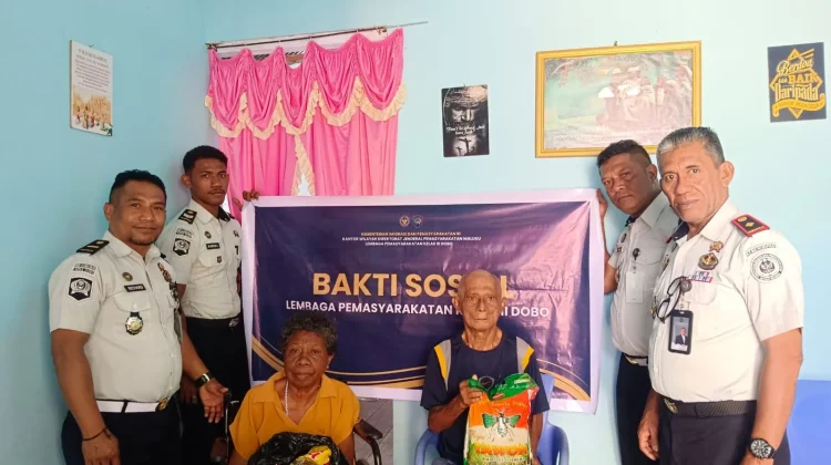 Maknai HUT RI, Lapas Dobo Kobarkan Semangat Berbagi