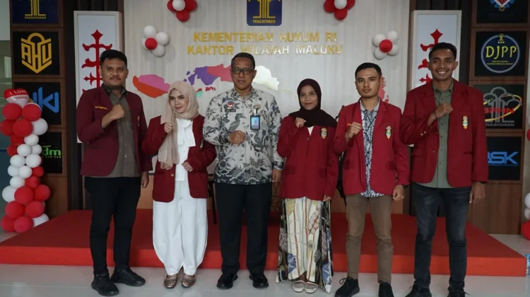 Kemenkum Maluku Buka Ruang Kolaborasi Bersama IMM dan BEM Unpatti