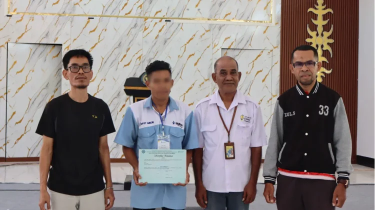 Lapas Ambon Tutup Pelatihan Instalasi Listrik Rumah Tinggal Bagi Warga Binaan