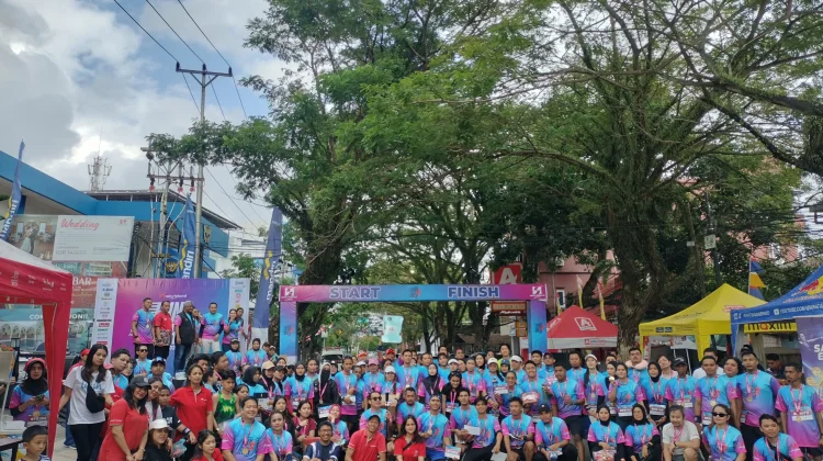Peserta Capai 550 Orang, Swiss-Belhotel Ambon Sukses Gelar SBAM Fun Run 2026