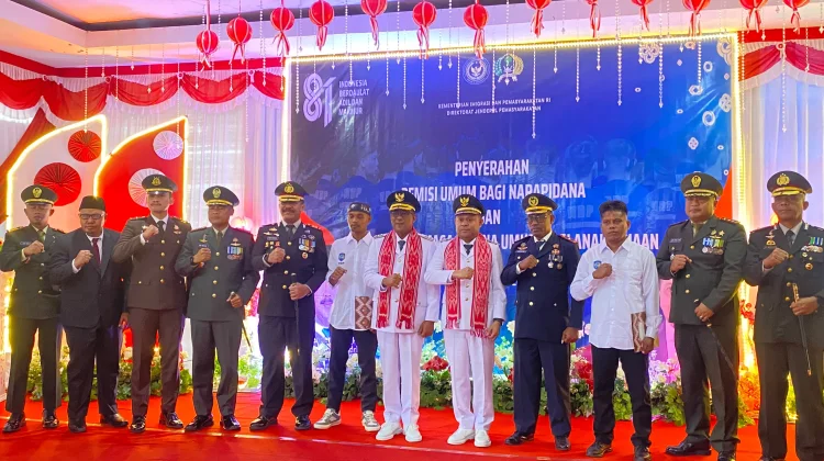 Sebanyak 72 Warga Binaan Rutan Masohi Terima Remisi di HUT RI