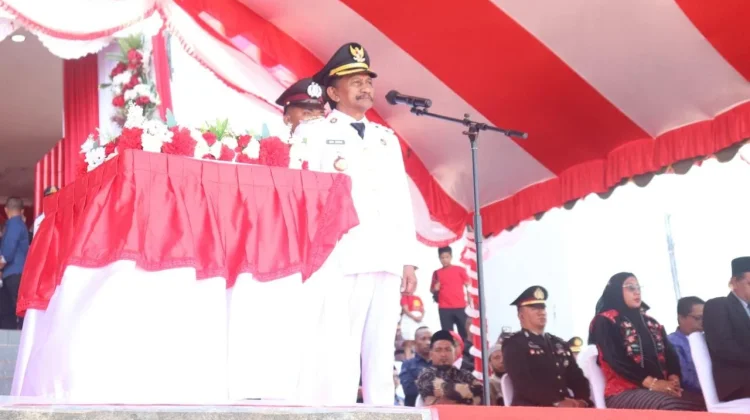Pemkab SBB Gelar Upacara HUT ke-81 RI, Dipimpin Bupati Asri Arman