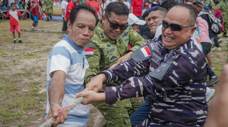 Beragam Lomba hingga Baksos Semarakkan HUT ke-81 Kemerdekaan RI di Aboru