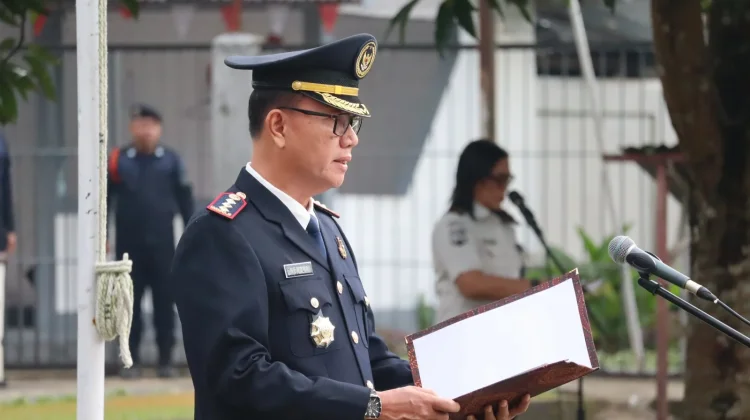 Upacara HUT RI di Lapas Ambon Berjalan Khidmat