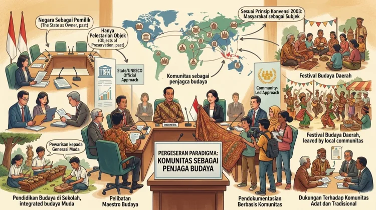 Konvensi UNESCO 2003 Dorong Komunitas Sebagai Penjaga Budaya