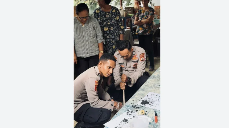 Lewat Pelatihan Pengelolaan Sampah, Polda Maluku Dorong Polisi Sadar Lingkungan