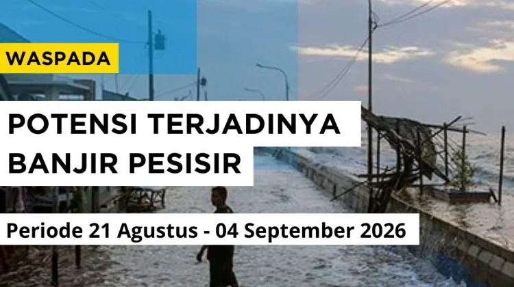 Banjir Rob Ancam Pesisir Maluku, Masyarakat Diminta Waspada