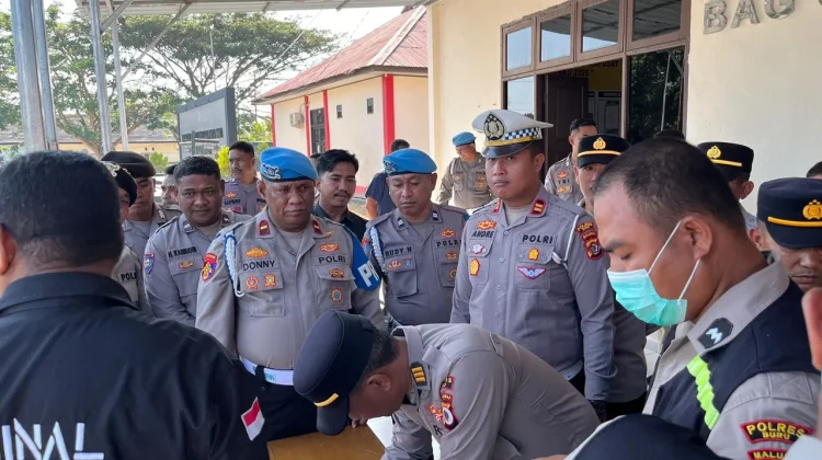Polda Maluku ke Polres Buru, Banyak Personel Memiliki SIM Mati