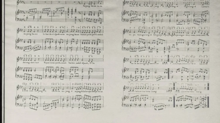 Jejak Misterius Lagu Sayang Kane dan Nama Huwae Tahun 1909