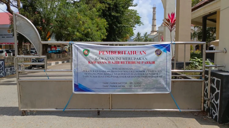 Warga Keluhkan Pembelakuan Tertib Parkir di Kawasan Islamic Center Ambon