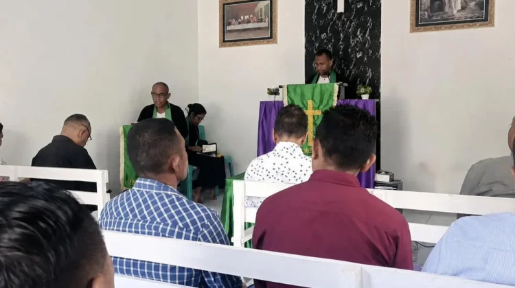 Ibadah Minggu dan Syukuran Remisi, Lapas Wahai Buka Harapan Baru