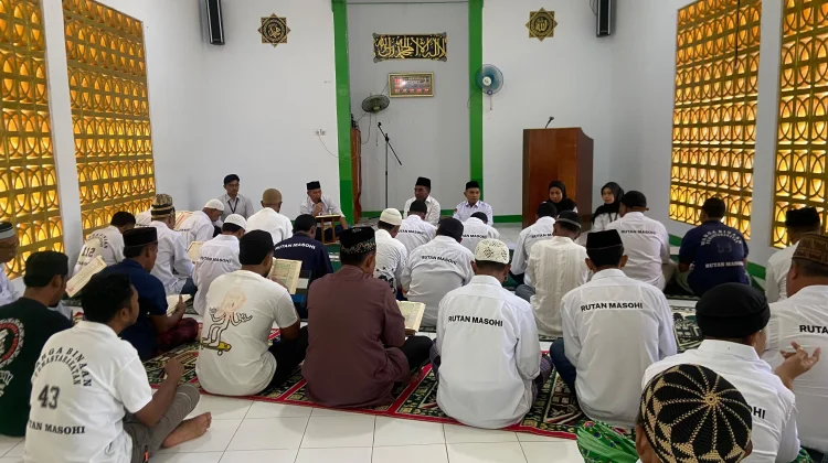 Kegiatan Kerohanian Warga Binaan Rutan Masohi Dikawal Kemenag Malteng