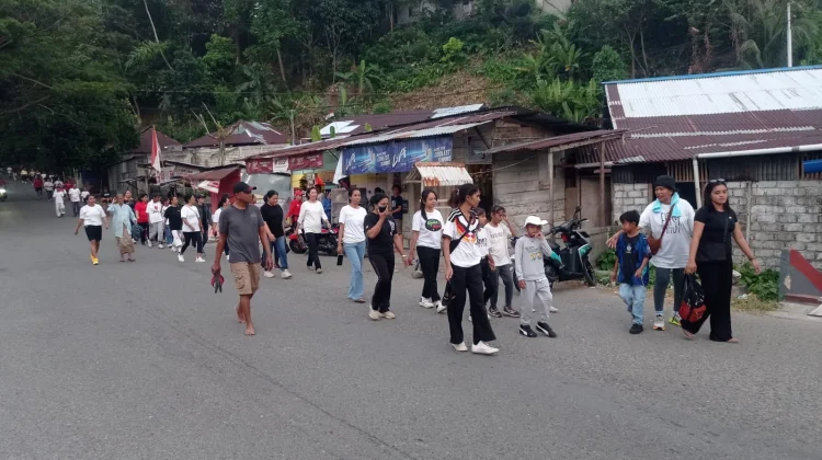 Jemaat Passo Utara Gelar Jalan Santai dan Zumba Sambut HUT ke- 91 GPM