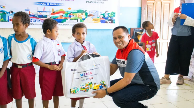 Program SESAMA Pertamina Dukung Semangat Belajar Anak-anak