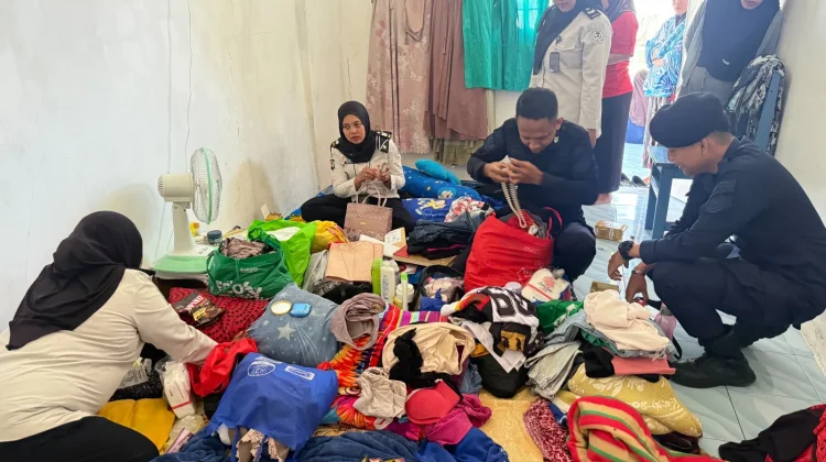 Jaga Stabilitas Keamanan, Lapas Namlea Tingkatkan Frekuensi Penggeledahan Blok