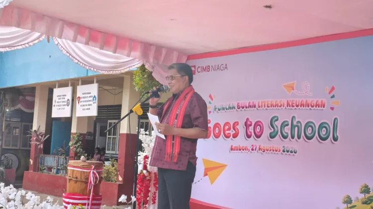 Wali Kota Ambon Apresiasi Program Literasi Keuangan di Sekolah