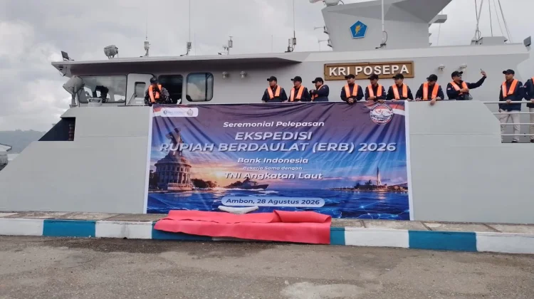 BI-TNI AL Bersinergi Jaga Kedaulatan Rupiah di Pulau Terluar Maluku