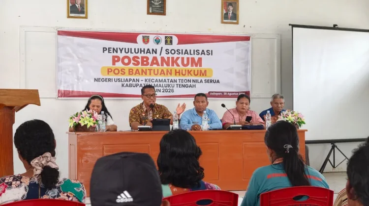 Sengketa Tanah Antarnegeri Jadi Perhatian,Saiful Sahri Perkuat Posbankum di TNS