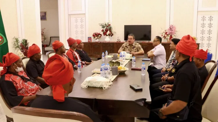 Gubernur Maluku Tampung Aspirasi Raja-Raja Manusela Soal Infrastruktur Dasar