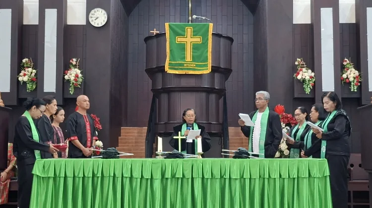Pencanangan HUT Ke-91 GPM Dirayakan Jemaat Rehoboth