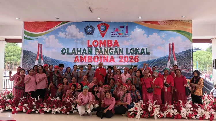 Puluhan Peserta Ramaikan Lomba Olahan Pangan Lokal Sambut HUT Kota Ambon