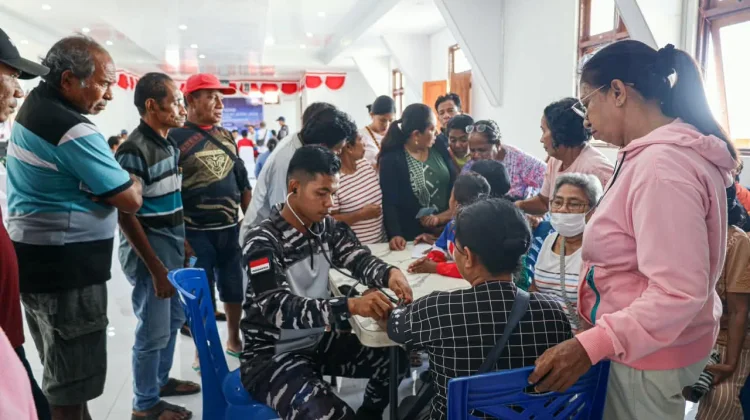 Sasar Werwaru-MBD, Kodaeral IX dan BI Layani Kesehatan Gratis