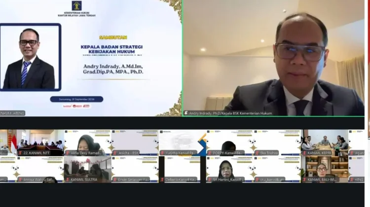 Kemenkum Evaluasi Regulasi Pengawasan Notaris