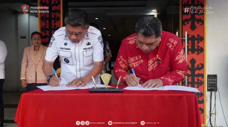 Pemkot Ambon-UKIM Perkuat Kerja Sama lewat Penandatanganan MoU