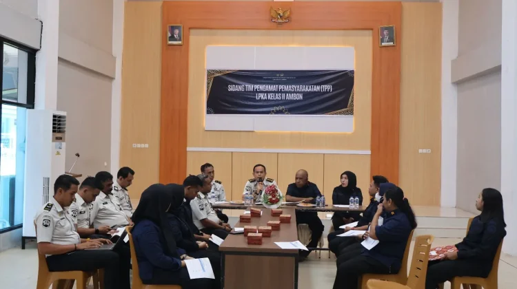 Kanwil Ditjenpas Maluku Evaluasi Perubahan Positif Anak Binaan