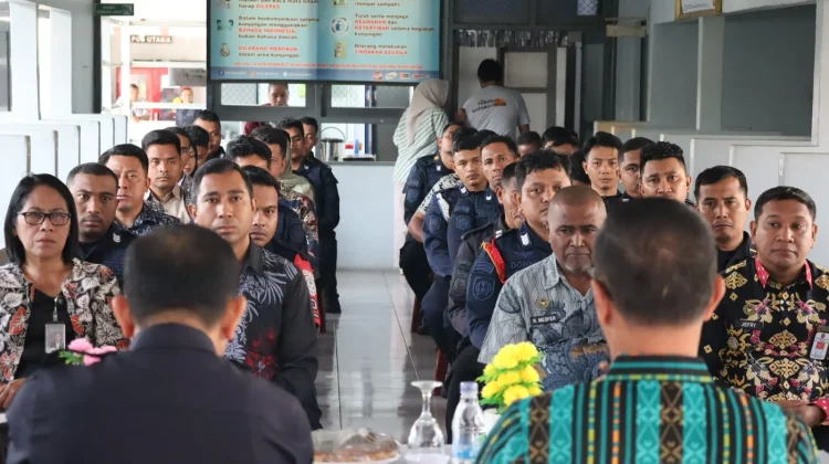 Keamanan Lapas Ambon Makin Diperkuat