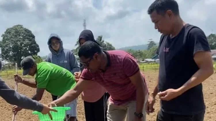 Kegiatan Pertanian di Rutan Masohi Wujudkan Ketahanan Pangan