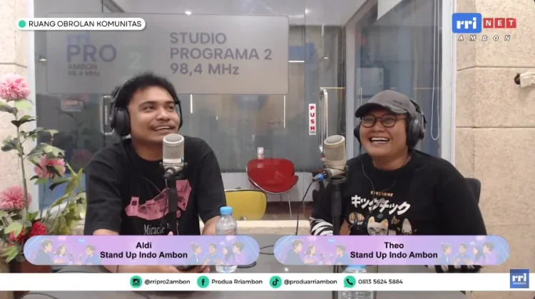 Standup Indo Ambon Jadi Wadah Belajar dan Berkarya Komika di Kota Ambon