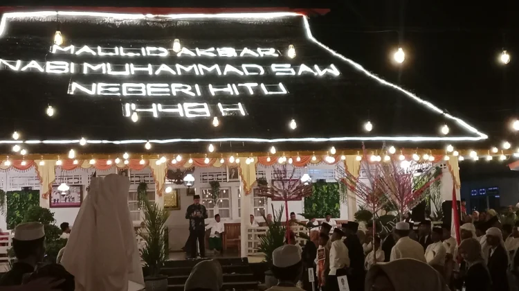 Spirit Damai Menggema dari Riuhnya Tabuhan Hadrat Negeri Hitu
