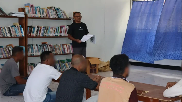 Dibalik Jeruji, Warga Binaan Lapas Ambon Mendapat Pendidikan yang Layak