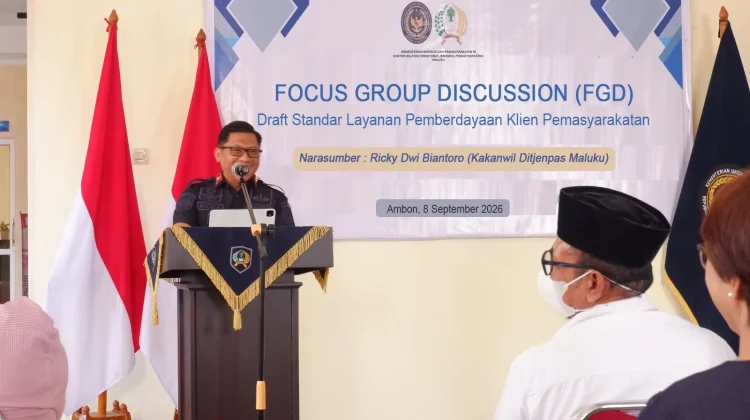 Kanwil Ditjenpas Maluku Matangkan Standar Layanan Pemberdayaan Klien
