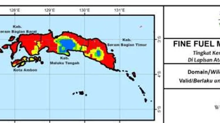 BMKG Ingatkan Potensi Karhutla di Maluku