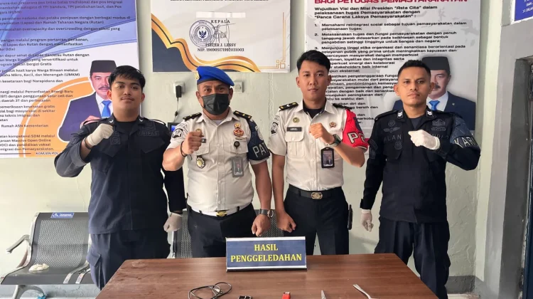 Razia Kamar Hunian di Lapas Dobo, Petugas Temukan Ini