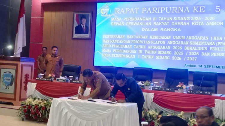 Defisit APBD Turun, Pemkot Ambon Dorong Efisiensi