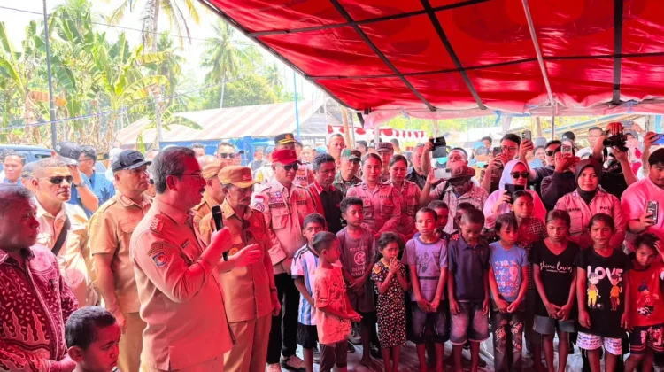 Sebanyak 120 Anak Patahuwe Ikut Trauma Healing, Gubernur Hendrik Beri Penguatan