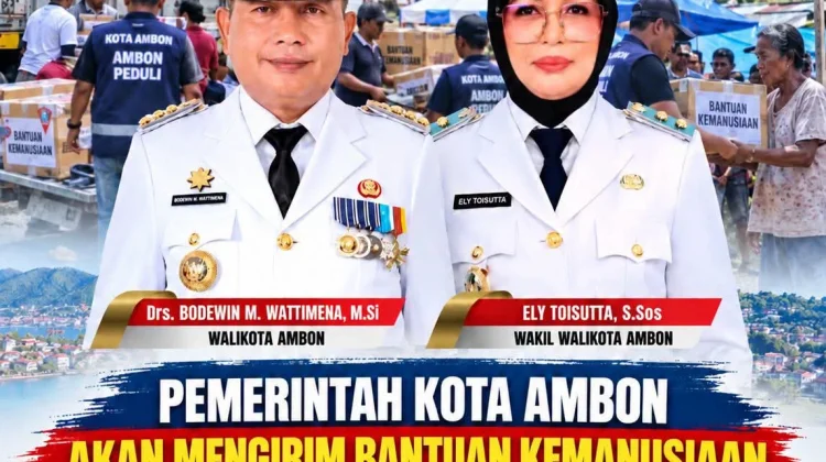 Pemkot Ambon Distribusi Bantuan Kemanusiaan untuk Warga Patahuwe