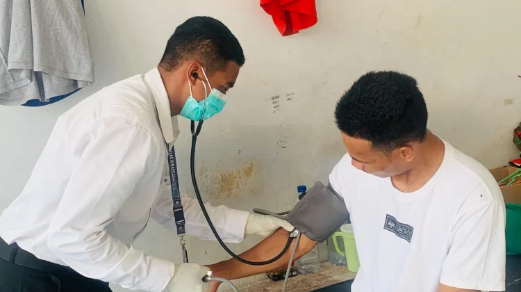 Lapas Namlea Proaktif Monitoring Kesehatan Warga Binaan